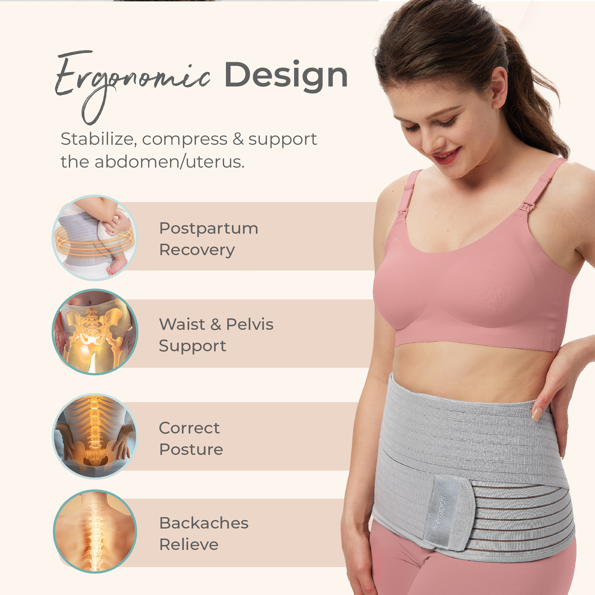 Bamboo Postpartum Belly Band