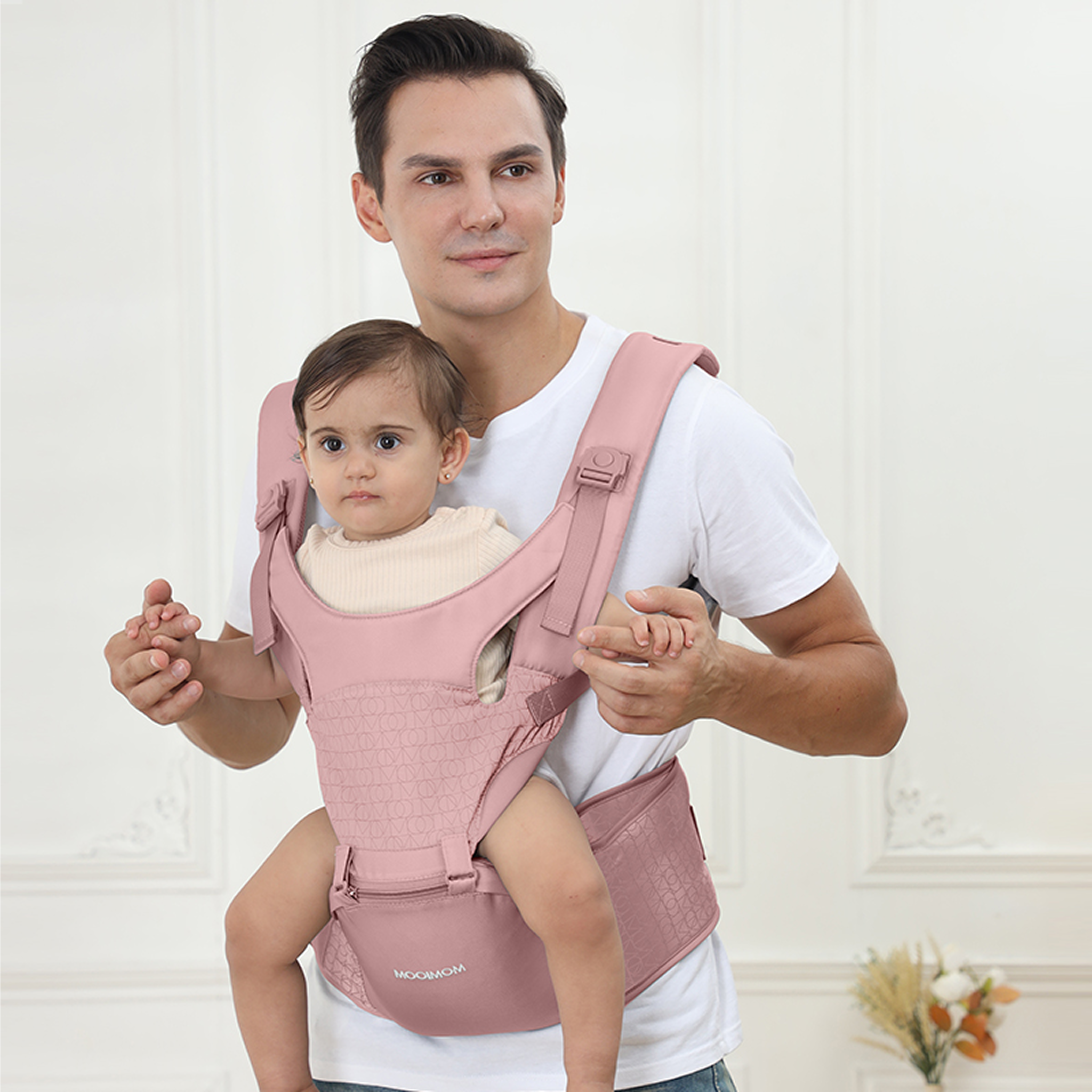 Lightweight Hip Seat Carrier