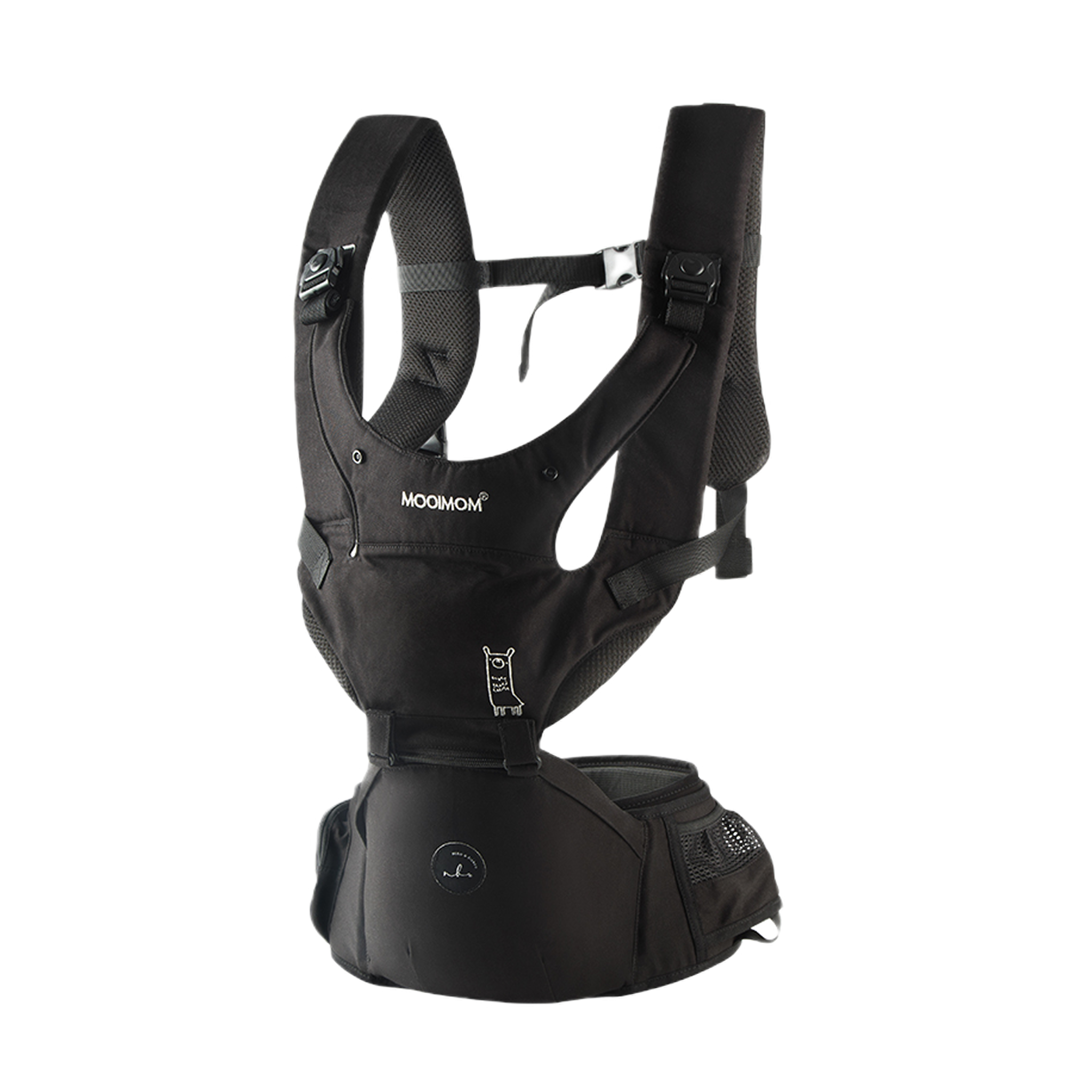 Nero Bianco Hipseat Carrier